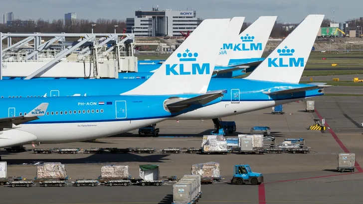 KLM gaat flink minder vliegen