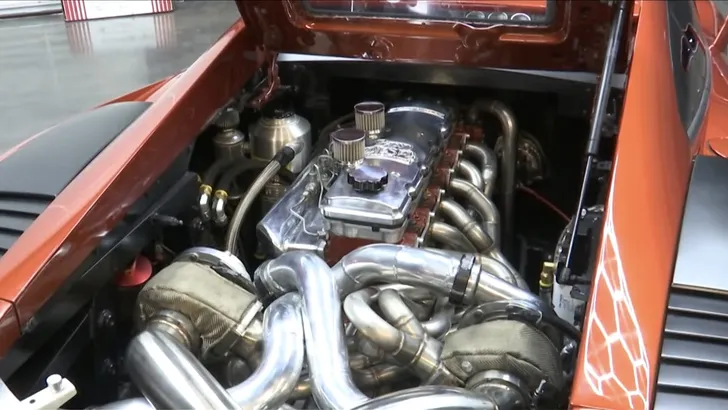 Bijzonder: twin turbo Cummins diesel in een Lamborghini