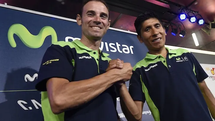 Movistar-duo Quintana en Valverde ook naar Vuelta