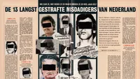 Peter R. de Vries over de 13 langst gestrafte misdadigers van Nederland