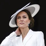 The Royal Family Members on The Balcony of Buckingham Palace