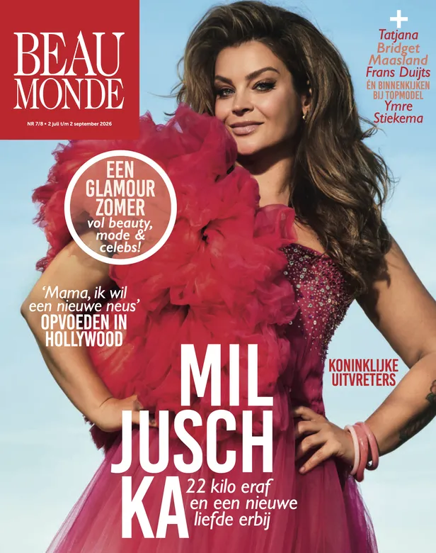 De cover van Beau Monde 7/8 2026 met Miljuschka Witzenhausen.