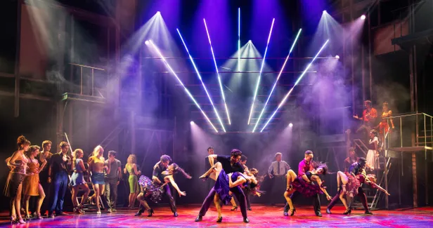 In de musical zit spectaculaire dans 