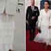 prinses Kate kanten midi rok