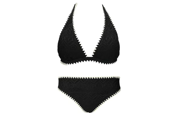 Bikinitop triangle en bikinibroekje triangle - €9,99 en €7,99 van Wibra 
