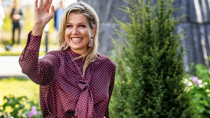 Máxima heeft nu ook een leren culotte 