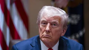 De president van Amerika, Donald Trump