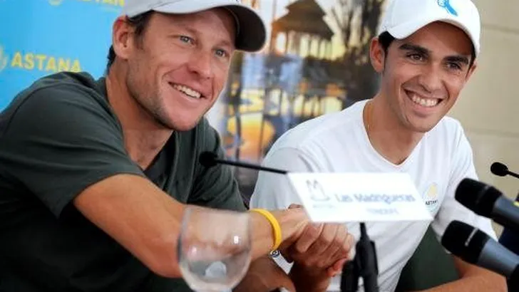 Armstrong: 'Contador moet nog wel wat leren'