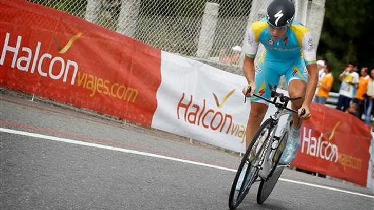 Vuelta: Kessiakoff de tijdrit, Rodriguez houdt stand