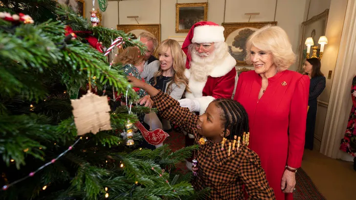 Her Majesty The Queen Consort will invite children supported by Helen &amp; Douglas House and Roald Dahl's Marvellous Children's Charity to decorate the Christmas tree, and receive a few festive surprises, at Clarence House Christmas Tree