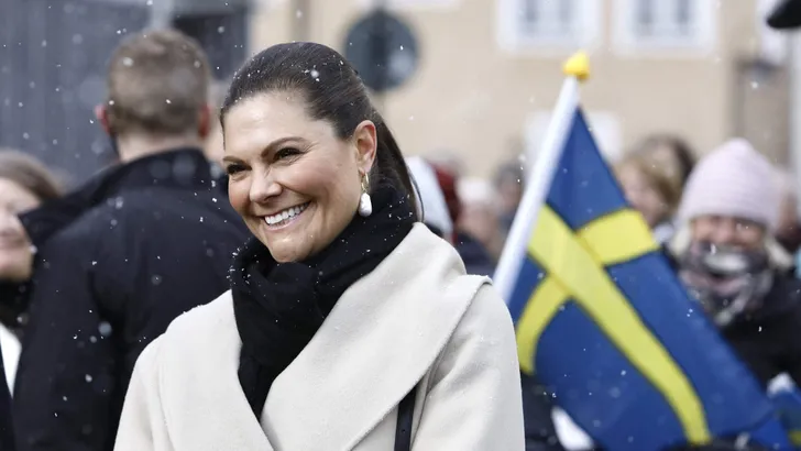 Princess Victoria Goes On A City Tour Of Norrtalje - Sweden