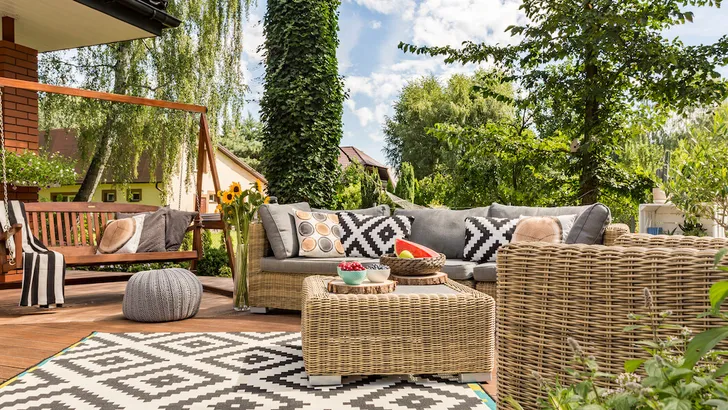 New villa patio idea