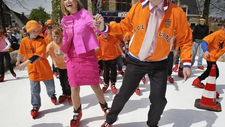 In beeld: De Oranjes en hun liefde voor schaatsen