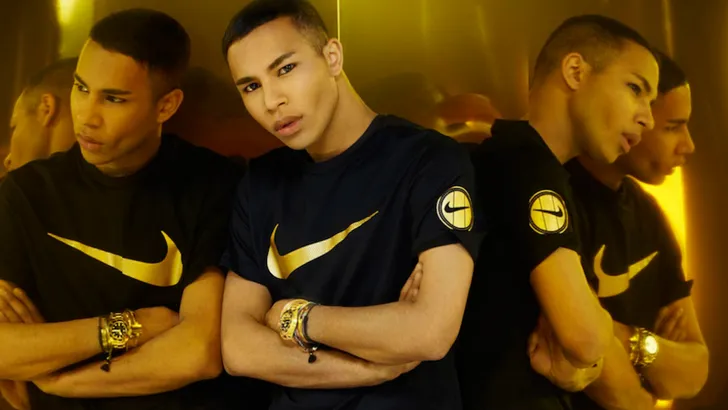 Zien: de sportcollectie van Nike x Olivier Rousteing