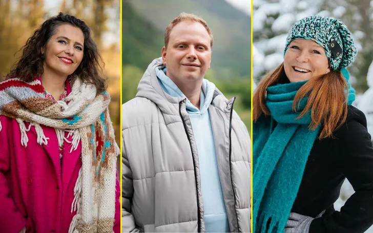 Claudia, André en Elsje uit Winter Vol Liefde 2026