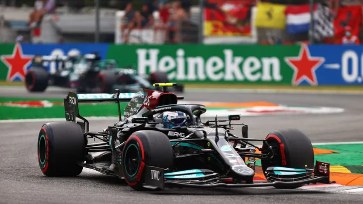 Mercedes domineert kwalificatie voor de kwalificatie op Monza