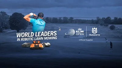 Robots op de golfbaan: Husqvarna official supplier bij KLM Open