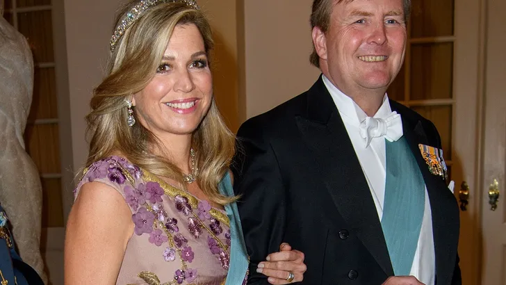 Máxima draagt jurk uit museum voor gala Frederik
