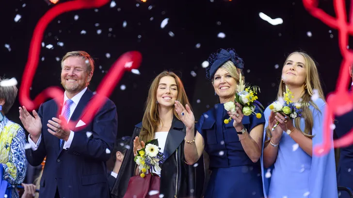 Koningsdag 2025 Willem-Alexander prinses Alexia Máxima prinses Amalia