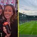 Sanne en Rosanne op het Coca-Cola event en De Euroborg FC Groningen