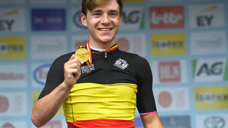 BK Tijdrijden Elite mannen 2022 in Gavere
