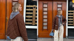 De triangle scarf-trend: zo krijg je die moeiteloze Scandinavische look