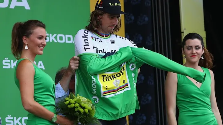 Sagan heeft alleen oog voor vijfde groene trui