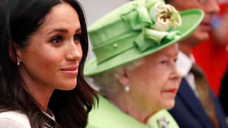 Meghan en Queen werkbezoek