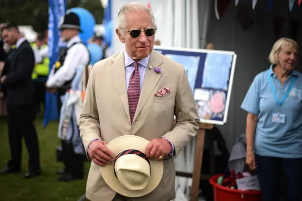 Koning Charles, Sandringham Flower Show 2023.