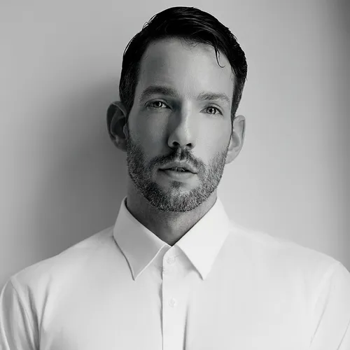 Portret van makeup artist Mathieu Bronckhorst