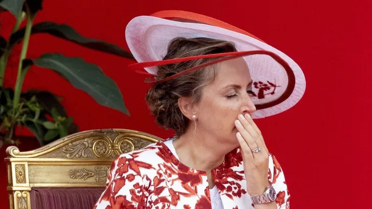 Duttende Royals: 'Het weer is echt doodvermoeiend'