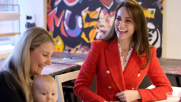Catherine Duchess of Cambridge Visits the Copenhagen Infant Mental Health Project