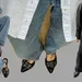 Dupes van GANNI-ballerina's bij outfits