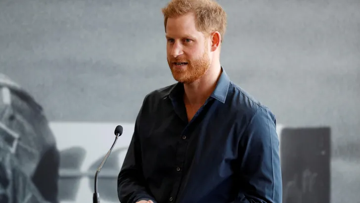 Prince Harry visits Silverstone with Formula One World Champion Lewis Hamilton