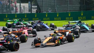 Een F1-grid, waar veel nieuwe coureurs zullen verschijnen