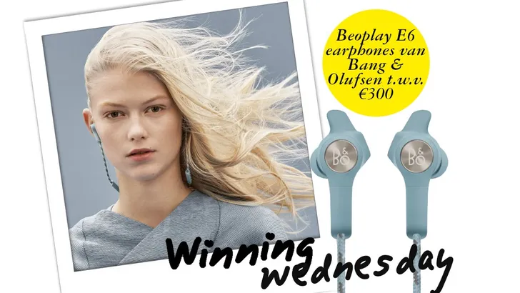 Winning wednesday: Beoplay E6 earphones van Bang & Olufsen t.w.v. €300