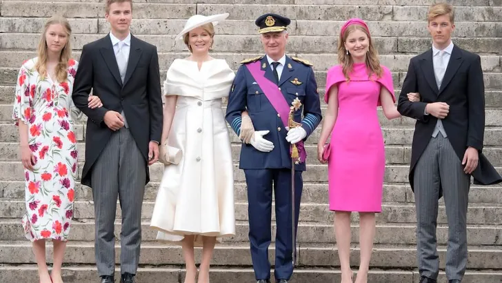 Royals Attend Te Deum Mass On The National Day - Brussels