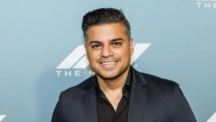 Rayen Panday bij de première van F1