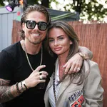 Sarah van Soelen backstage bij Andre Hazes