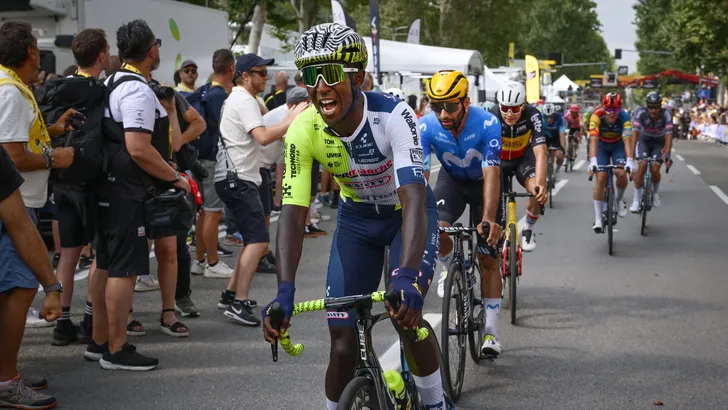 Biniam Girmay wint in Tour de France