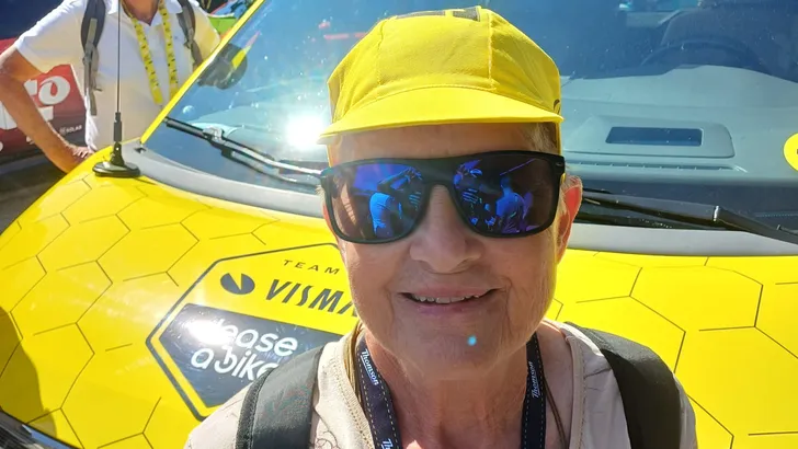 72-jarige Visma-fan Carol