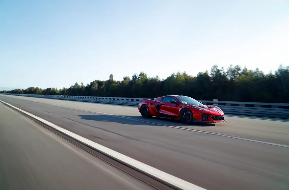 De supercar van Corvette, de ZR1