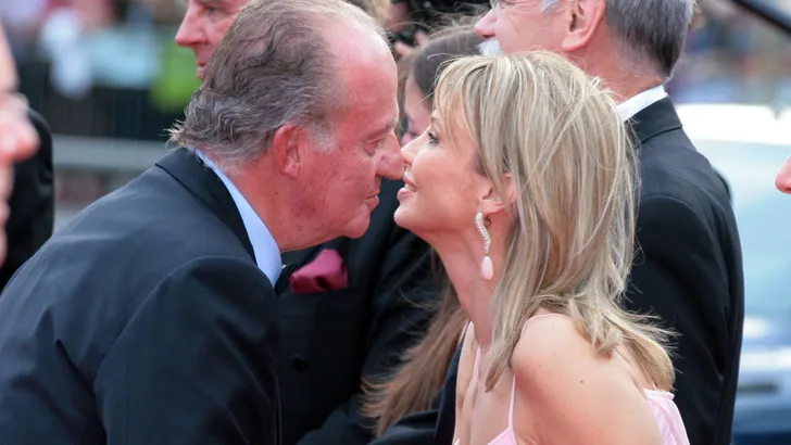 King Juan Carlos and Corinna zu Sayn-Wittgenstein. 