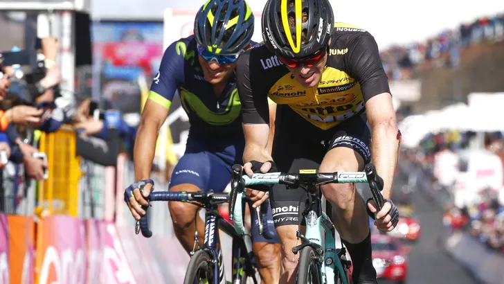 Dumoulin voelde zich goed op Etna, Kruijswijk en Mollema niet