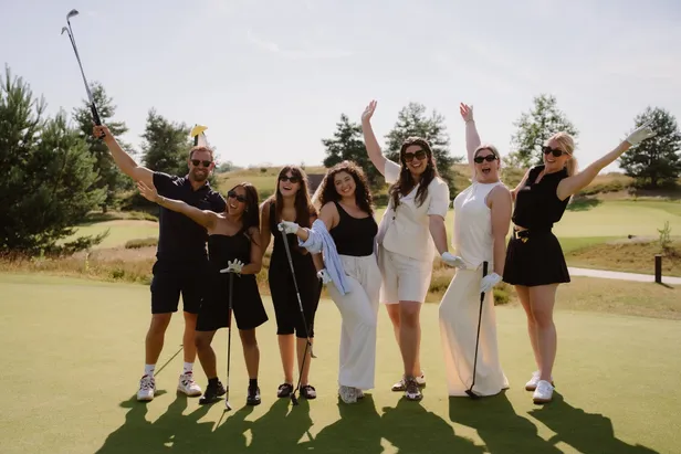 Met z'n allen op de golfbaan van Bernardus | Foto's: Meisje met de Camera en Frouke Stienstra 