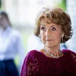 Princess Margriet of the Netherlands and Prof. Pieter van Vollenhoven attend the gala dinner of The Netherland-America Foundation