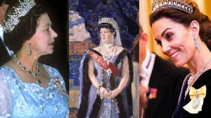 Royals met tiara's