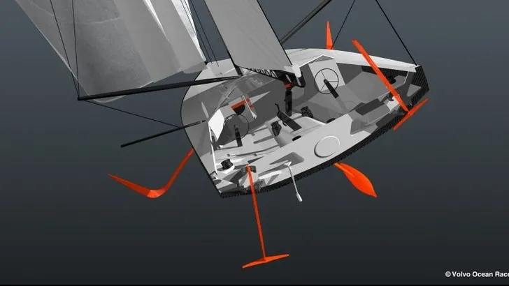 Offshore 60 foot (18.29m) foil-assisted monohull