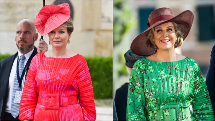 Koningin Mathilde straalt in een NATAN die we goed kennen