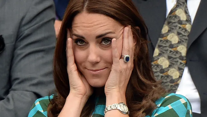 Duchess of Cambridge in the Royal Box at the Wimbledon Men's Final